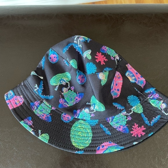 Rick And Morty Cartoon Design Bucket Hat reversible - Picture 12 of 12